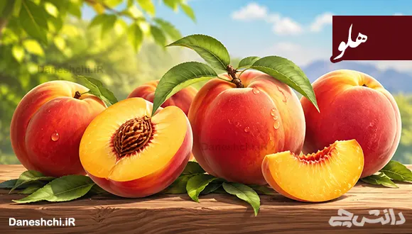 تحقیق در مورد میوه هلو، خواص و طبع آن