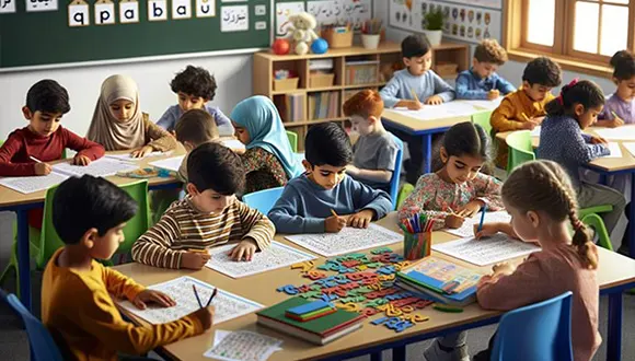 آموزش الفبا فارسی برای کودکان