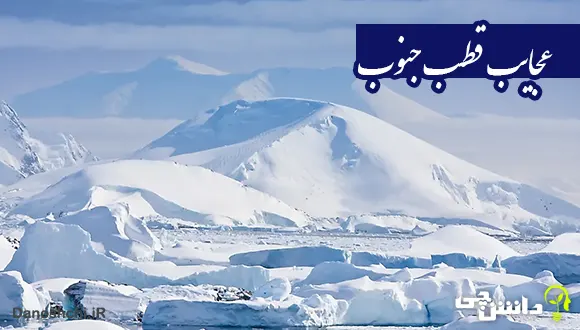 تحقیق در مورد قطب جنوب و عجایب آن