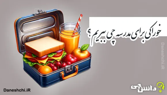 خوراکی برای مدرسه 