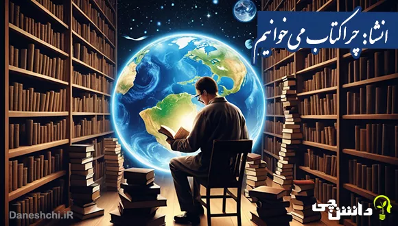 انشای دانش آموزی درباره چرا کتاب می‌خوانیم