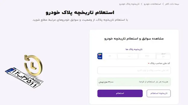 کاربردهای بیمه‌ای و حقوقی تاریخچه پلاک