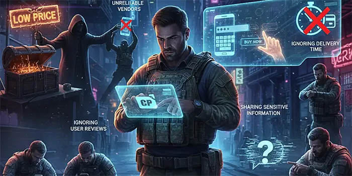 امنیت در شارژ اکانت کالاف