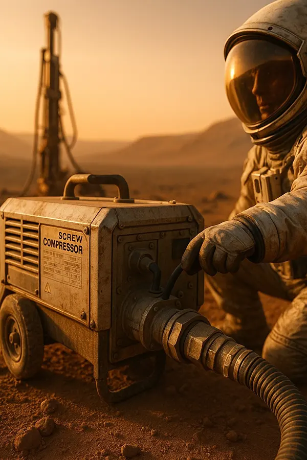 تعجب خواهید کرد از وفور ماشین آلاتی که روزانه میبینید و با هوای فشرده کار میکنند