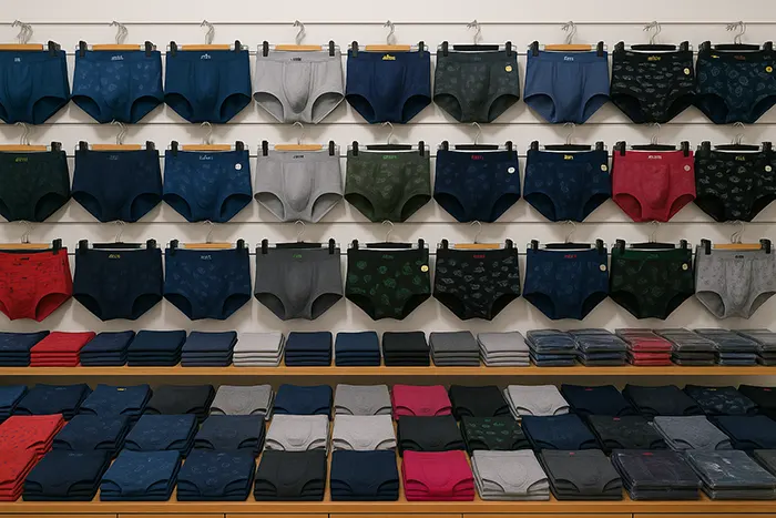 فروشگاه‌ها در خرید عمده لباس زیر مردانه