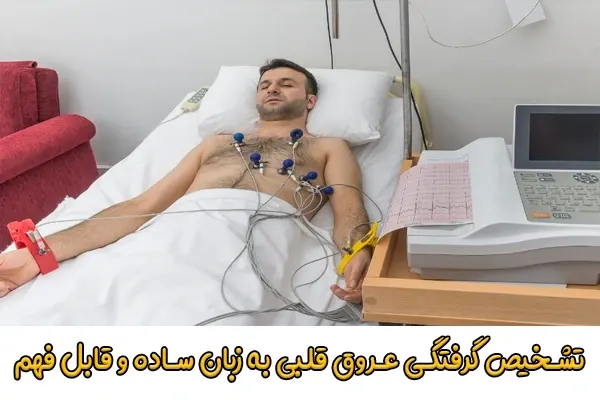 تشخیص گرفتگی عروق قلبی به زبان ساده و قابل فهم
