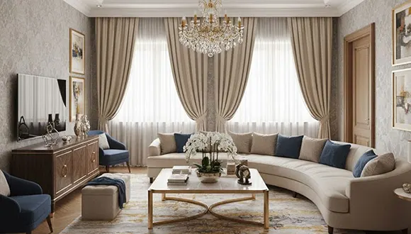 پرده پذیرایی چی مده؟