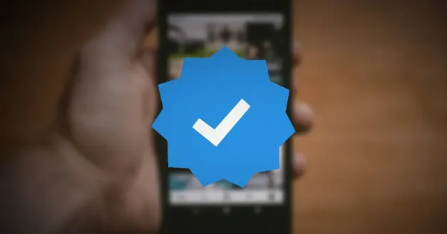 تیک آبی اینستاگرام 
