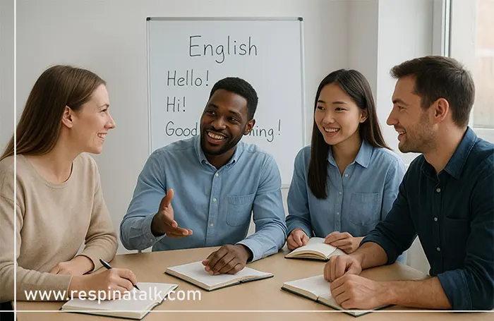 آموزشگاه رسپیناتاک بهترین آموزشگاه مکالمه زبان