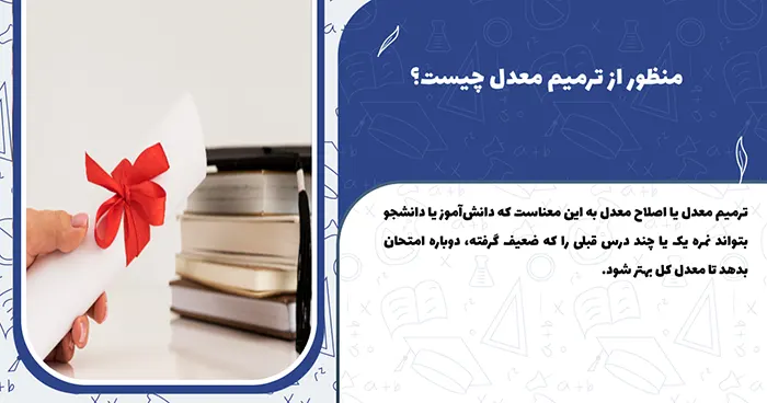 ترمیم معدل چیست