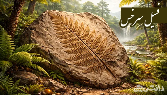 فسیل گیاه سرخس نشان دهنده چه آب و هوایی است؟