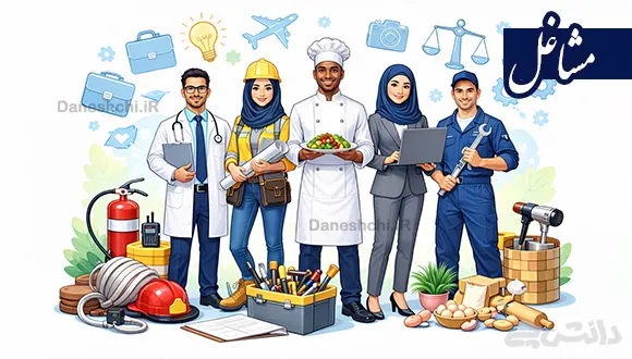 تحقیق در مورد مشاغل