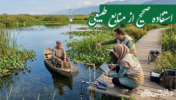 تحقیق در مورد استفاده صحیح از منابع طبیعی