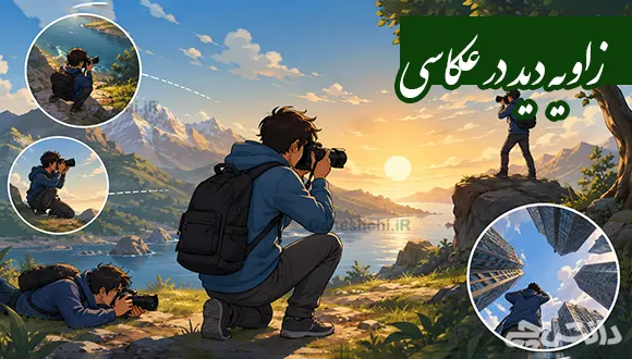 تحقیق درباره زاویه دید در عکاسی