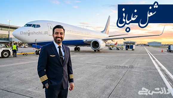 تحقیق درباره شغل خلبانی