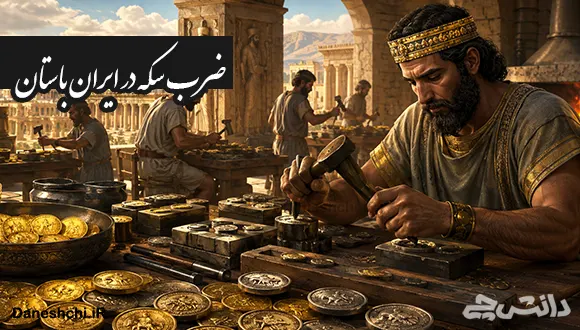 تحقیق در مورد ضرب سکه در ایران باستان