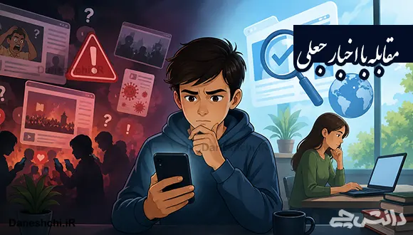 تحقیق درباره اخبار جعلی و مهارت های مقابله با آن