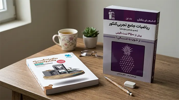 برای دانشآموزان سطح متوسط، کدام منابع تعادل خوبی بین آموزش و تست دارند؟