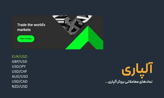 نمادهای بازار فارکس در آلپاری