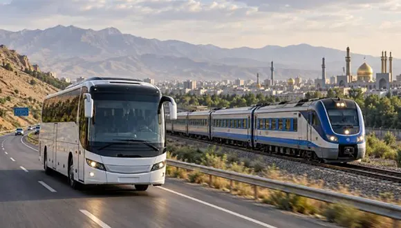 قطار یا اتوبوس مشهد؛ کدامیک وقت شما را کمتر میگیرد؟
