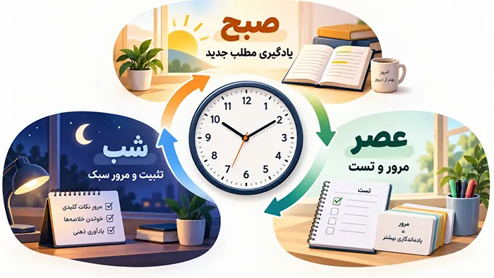 ریتم شبانه‌روزی چه تأثیری روی مطالعه دارد؟
