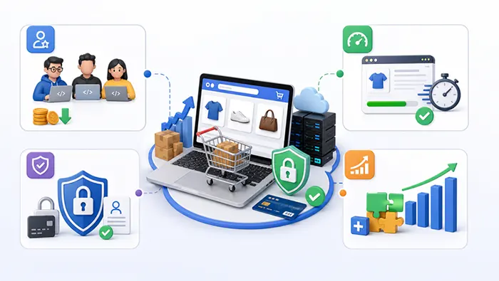 بهترین زبان برنامه نویسی برای طراحی سایت فروشگاهی