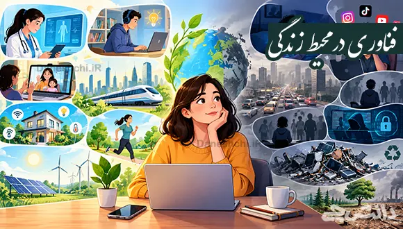 تحقیق درباره فایده ها و زیان های فناوری در محیط زندگی
