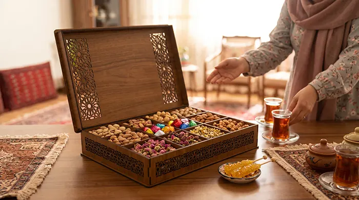 جعبه ام دی اف لیزری