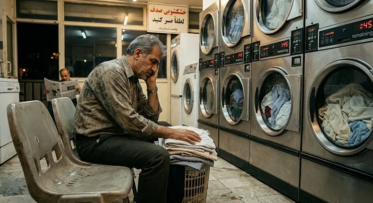 طولانی شدن روند کار لباسشویی