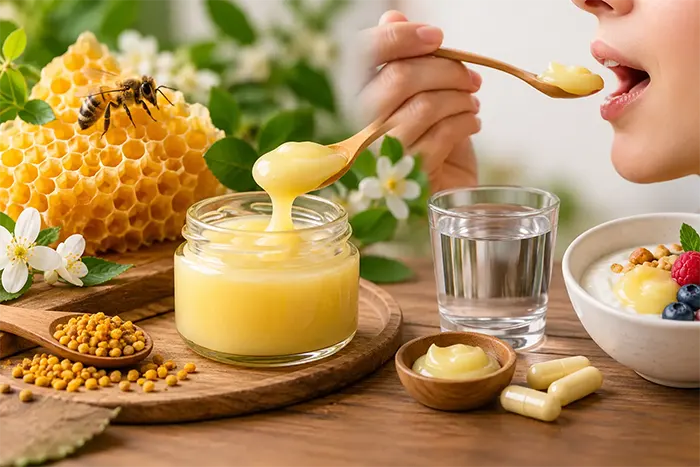طریقه مصرف ژل رویال
